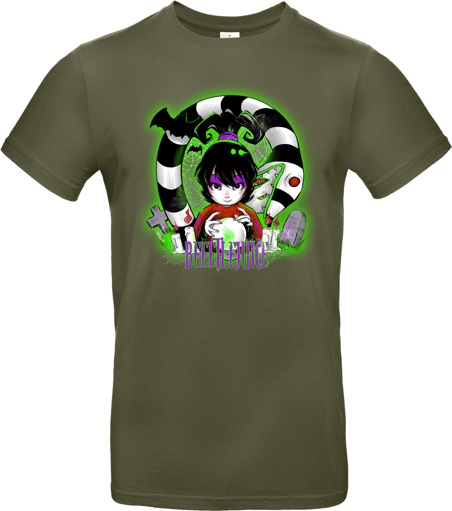 Psychodelicia Beetlejuice T-shirt B&c Exact (1044x1044), Png Download