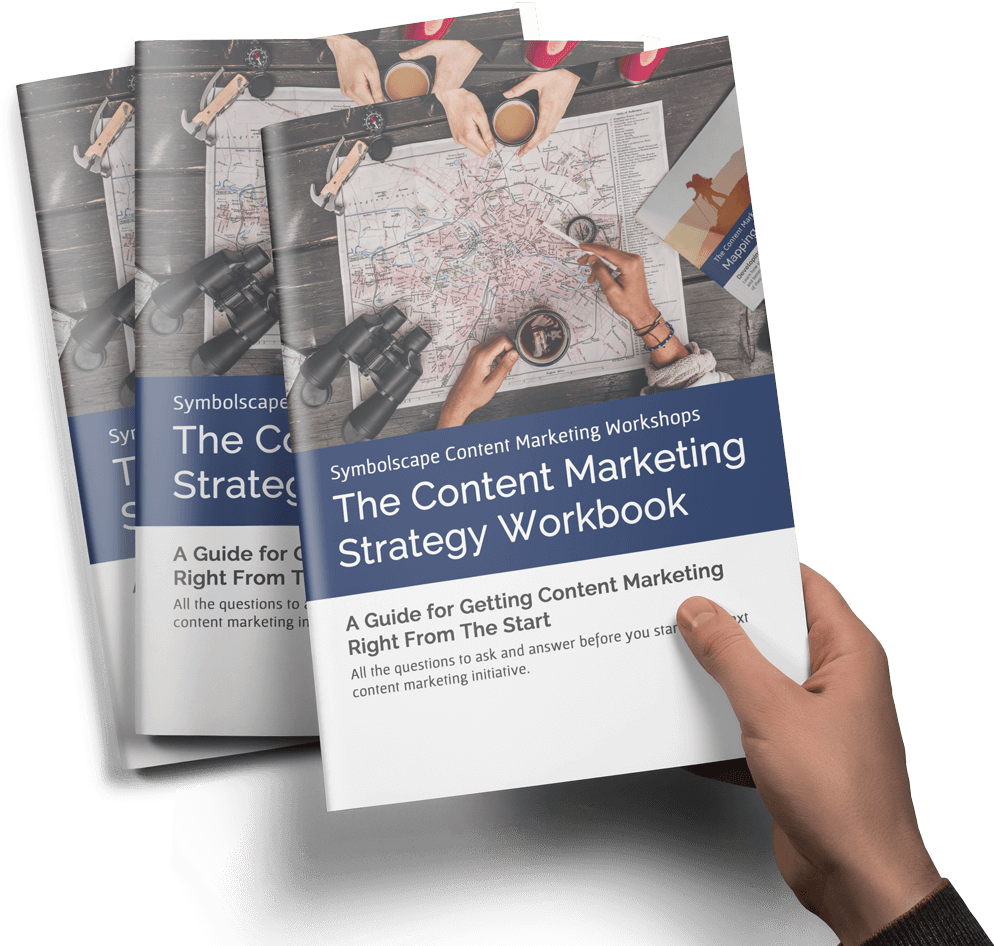 Hand Grabbing Content Strategy Workbook - Flyer (1000x1000), Png Download