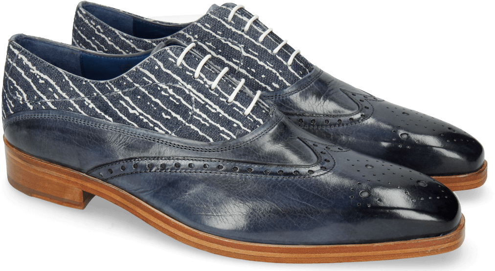 Oxford Shoes Lewis 4 Moroccan Blue Denim - Slip-on Shoe (1024x1024), Png Download