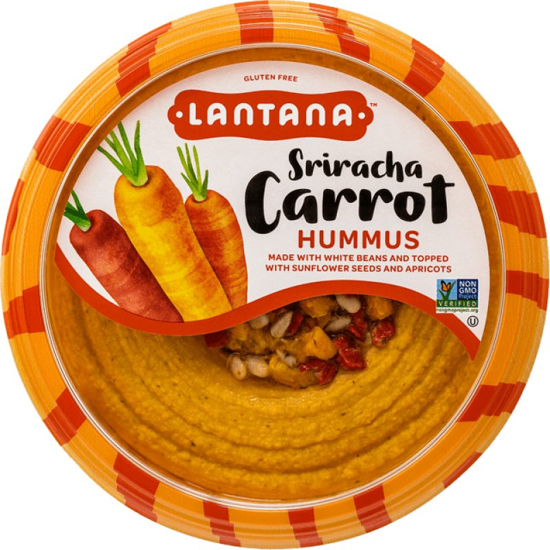 Hummus Png - Lantana Sriracha Carrot Hummus (640x640), Png Download