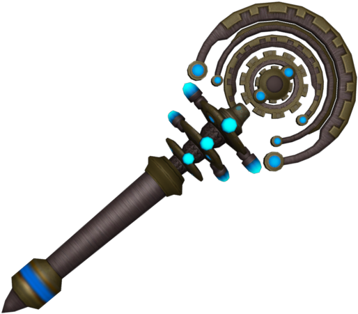 Download Zip Archive - Ratchet And Clank Time Staff (750x650), Png Download