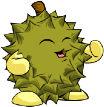Durian Clipart Transparent - Chia Colors Neopets (640x480), Png Download