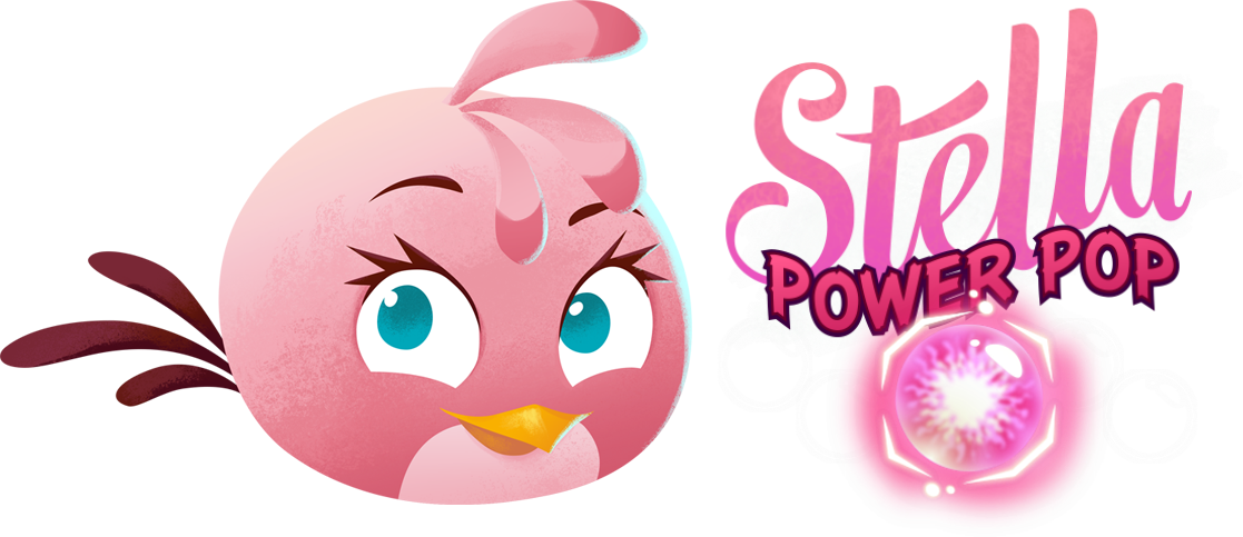 Stella - Angry Birds Pop! (1117x483), Png Download