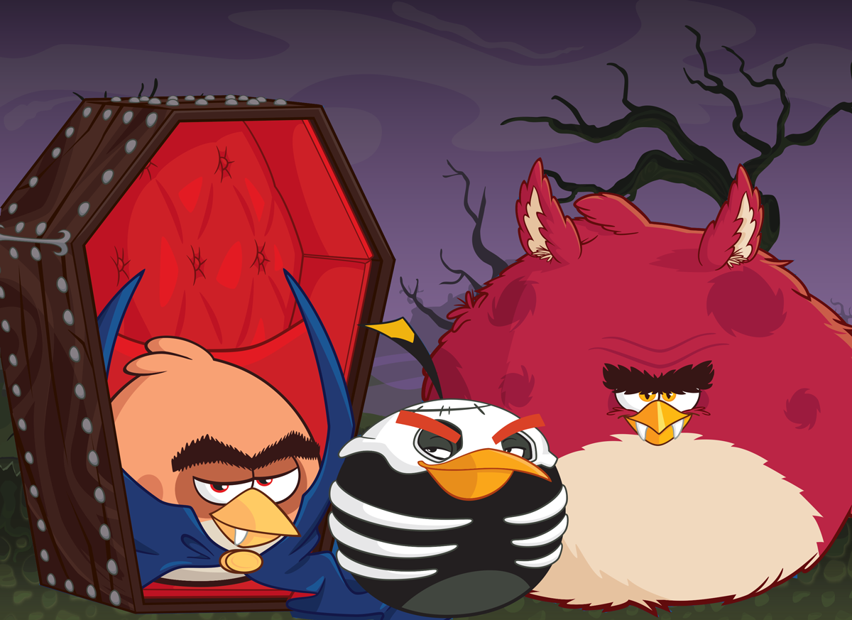 Angry Birdsverified Account - Cartoon (1200x873), Png Download