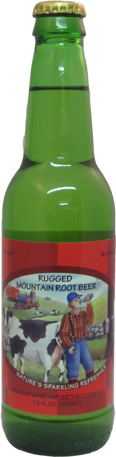Vermont Sweetwater Rugged Mountain Root Beer - Vermont Sweetwater Rugged Mountain Rootbeer (489x1600), Png Download