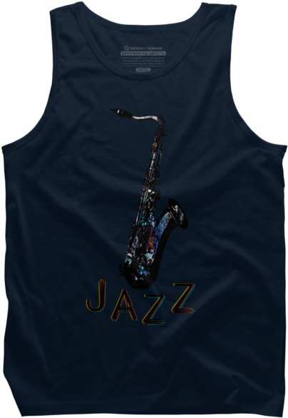 Jazz Saxaphone $25 - Active Tank (650x650), Png Download