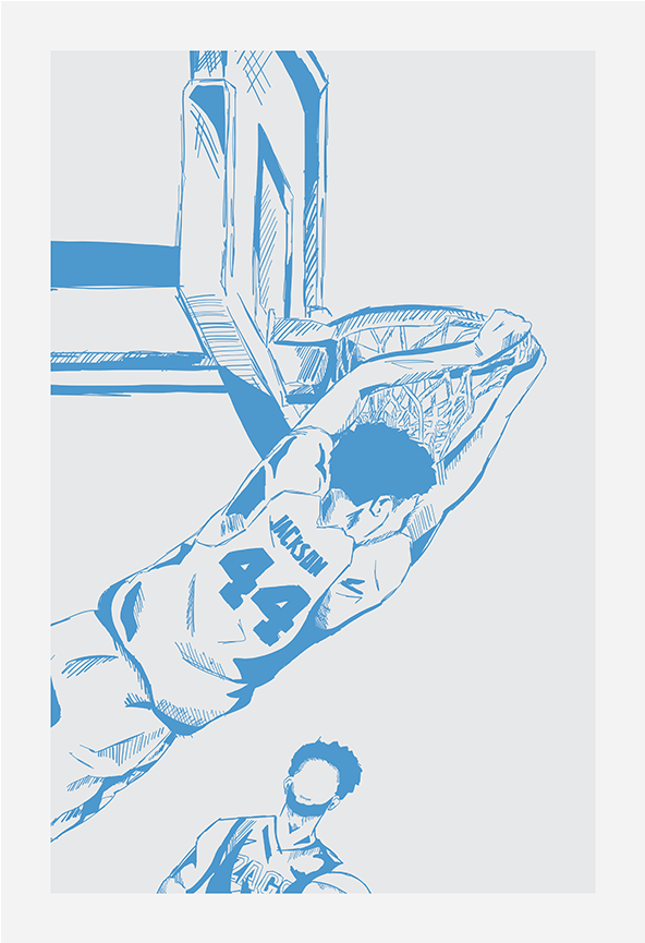Jackson Dunk - Illustration (864x864), Png Download
