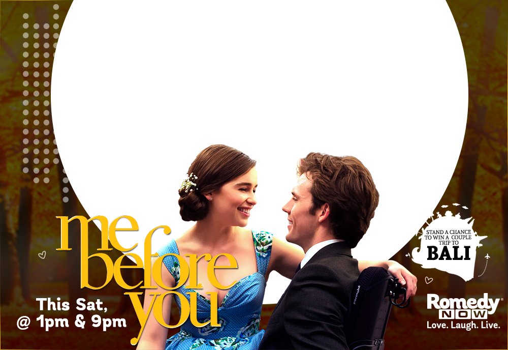 Romedy Nowverified Account - Me Before You (1000x688), Png Download
