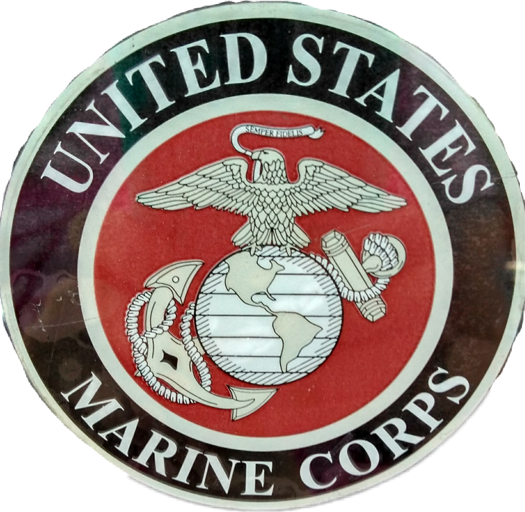 Usmc Sticker - Marine Corps Emblem (1024x998), Png Download