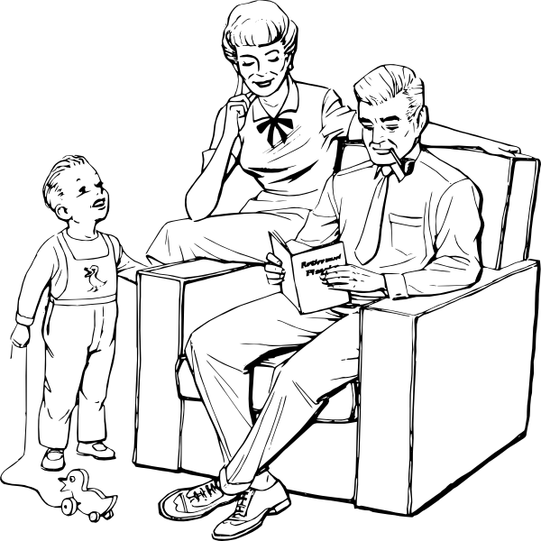 How To Set Use Reading Family Icon Png (600x600), Png Download