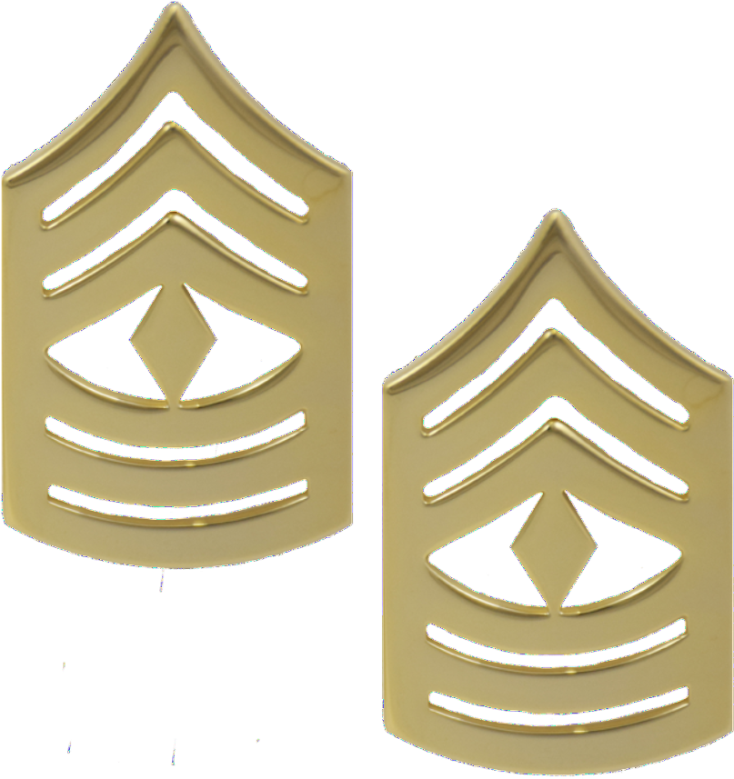 Usmc First Sergeant - Sergeant Major Rank Insignia Usmc (1000x1000), Png Download
