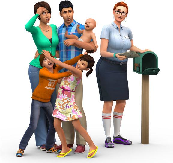The Simsgurus Already Talked About Improving The Baby - Sims 4 Renders (576x576), Png Download