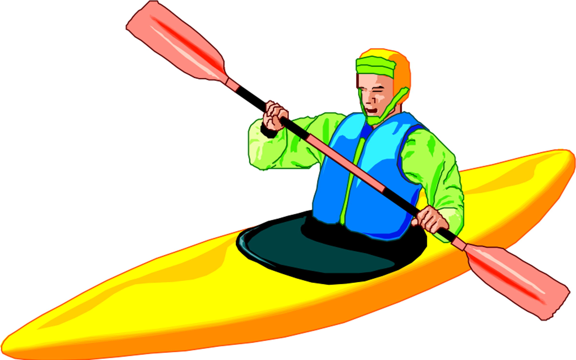 Cartoon Rowing Clip Art Transprent Png - กีฬา Rowing รูป การ์ตูน (3683x1597), Png Download
