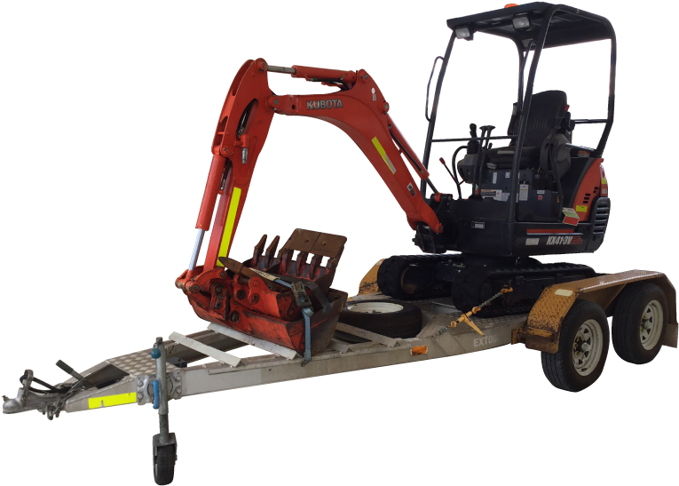 Kubota 41 3 - Machine (786x560), Png Download