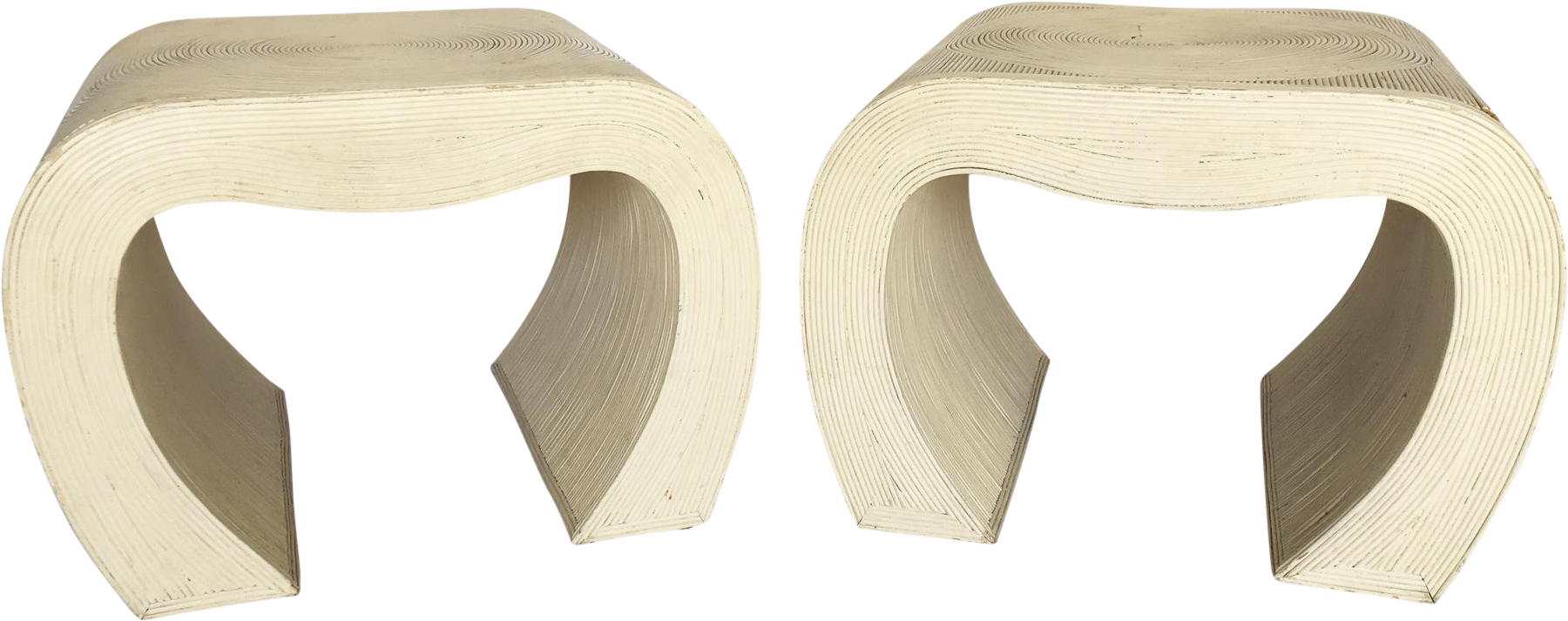 Pair Of Gabriella Crespi - Coffee Table (1999x791), Png Download