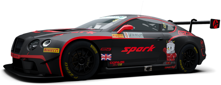 Bentley Continental Gt3 - Sports Cars Teams Png (790x395), Png Download