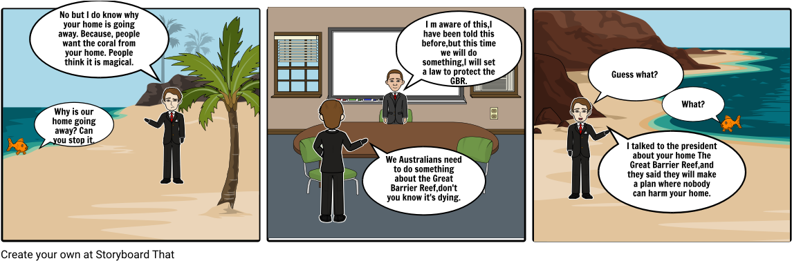 The Great Barrier Reef - Cartoon (1164x385), Png Download