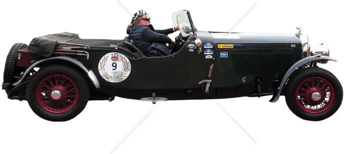 Free Png Download Oldtimer Stickers On Side Png Images - Antique Car (850x508), Png Download