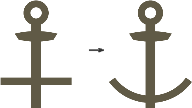 Creating The Anchor 3 - Cross (850x448), Png Download