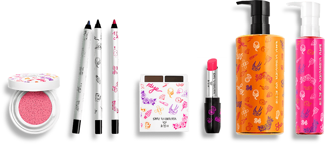 A Full Range Of Limited Edition Make Up, Skincare, - Shu Uemura Limited Edition 2016 Makeup (1062x470), Png Download