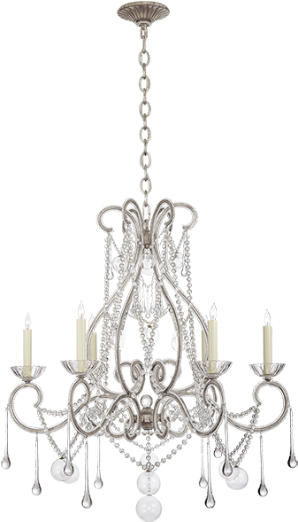 Gloster Large Tear Drop Chandelier By E - Small Crystal Chandelier Png (600x600), Png Download