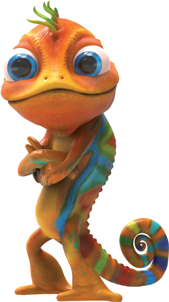 K-maleón ® - Animal Figure (650x1100), Png Download