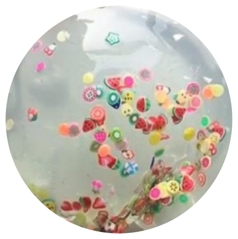 Fruit Salad - Fimo Para Slime (801x803), Png Download
