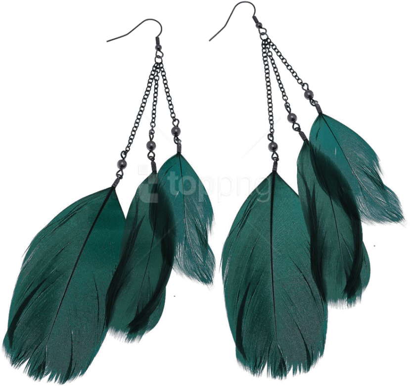 Free Png Feather Earrings Png Images Transparent - Earrings Png (850x850), Png Download