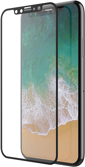 Van Full Anti-glare Tempered Glass - Smartphone (1000x642), Png Download