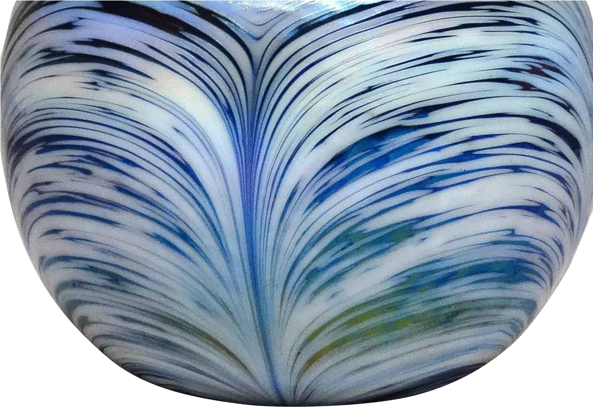 Beautiful Textured Swirls Of Blues And Aqua And White - Vase (1221x1221), Png Download