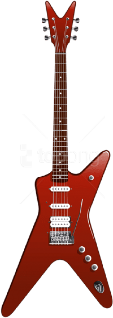 Free Png Download Transparent Modern Red Guitar Png - Dime O Flame Cheap (480x1162), Png Download
