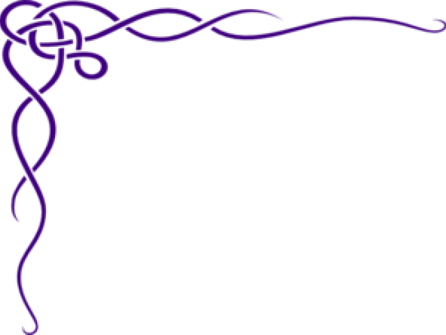 Decorations Clipart Page - Simple Paper Corner Borders (640x480), Png Download