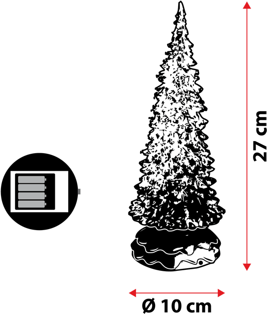 Certificación Del Producto - Christmas Tree (550x636), Png Download