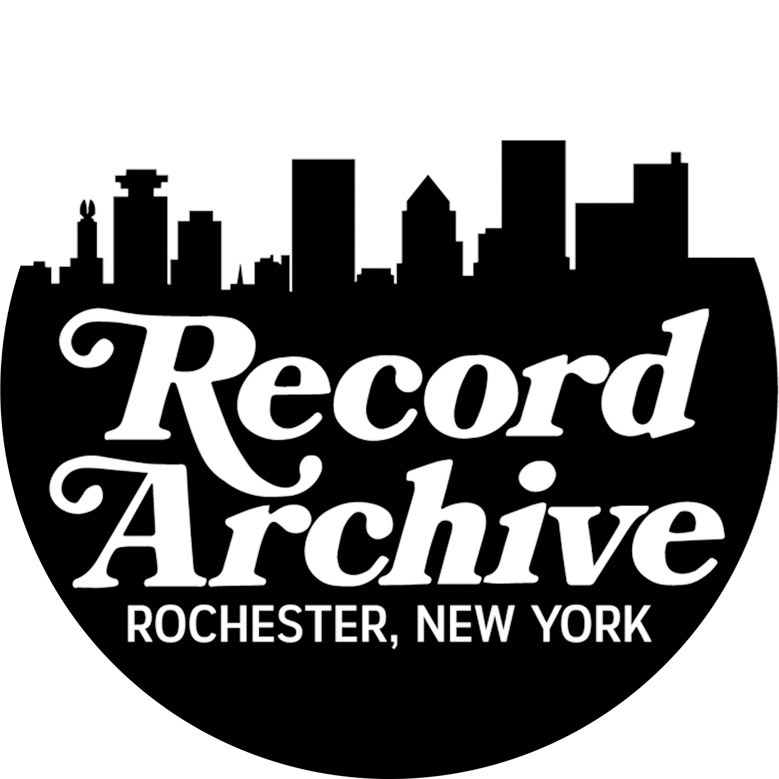 Record Archive Logo - Calligraphy (3300x2550), Png Download