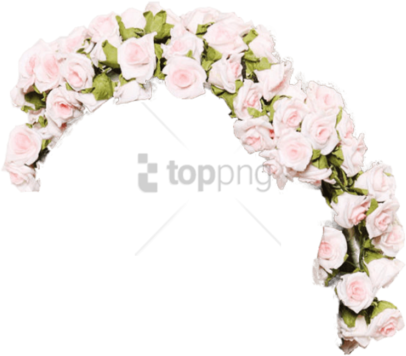 Free Png Transparent Flower Crown Tumblr Png Image - Crown Of Flowers Png (850x762), Png Download