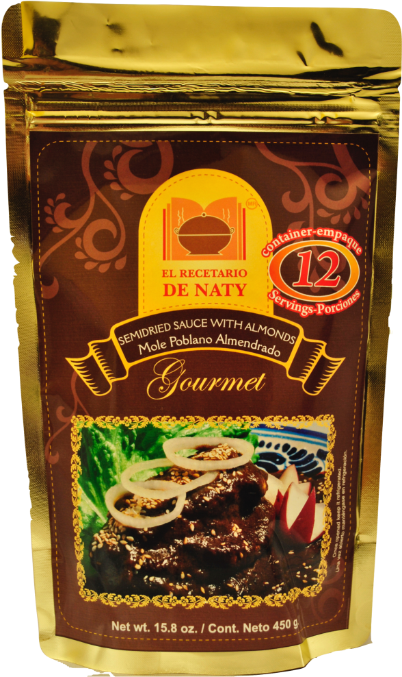 Mole Poblano With Almonds, El Recetario De Naty, 250 (1500x1001), Png Download