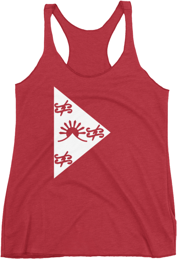 Pilar Katipunan Baybayin Flag Women's Racerback Tank - Shirt (900x900), Png Download