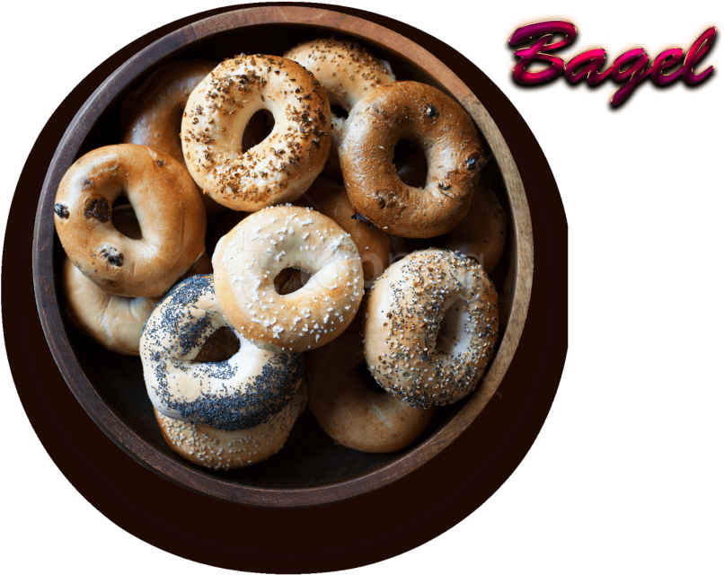 Download Bagel Png Png Images Background - Cider Doughnut (850x671), Png Download