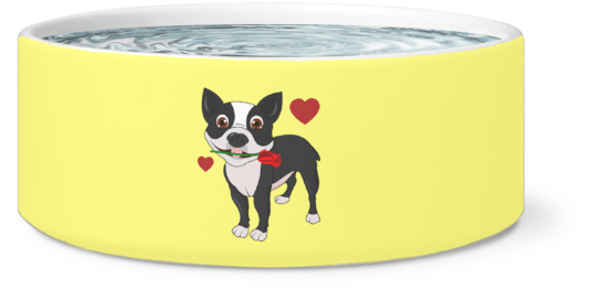 Boston Terrier (600x600), Png Download