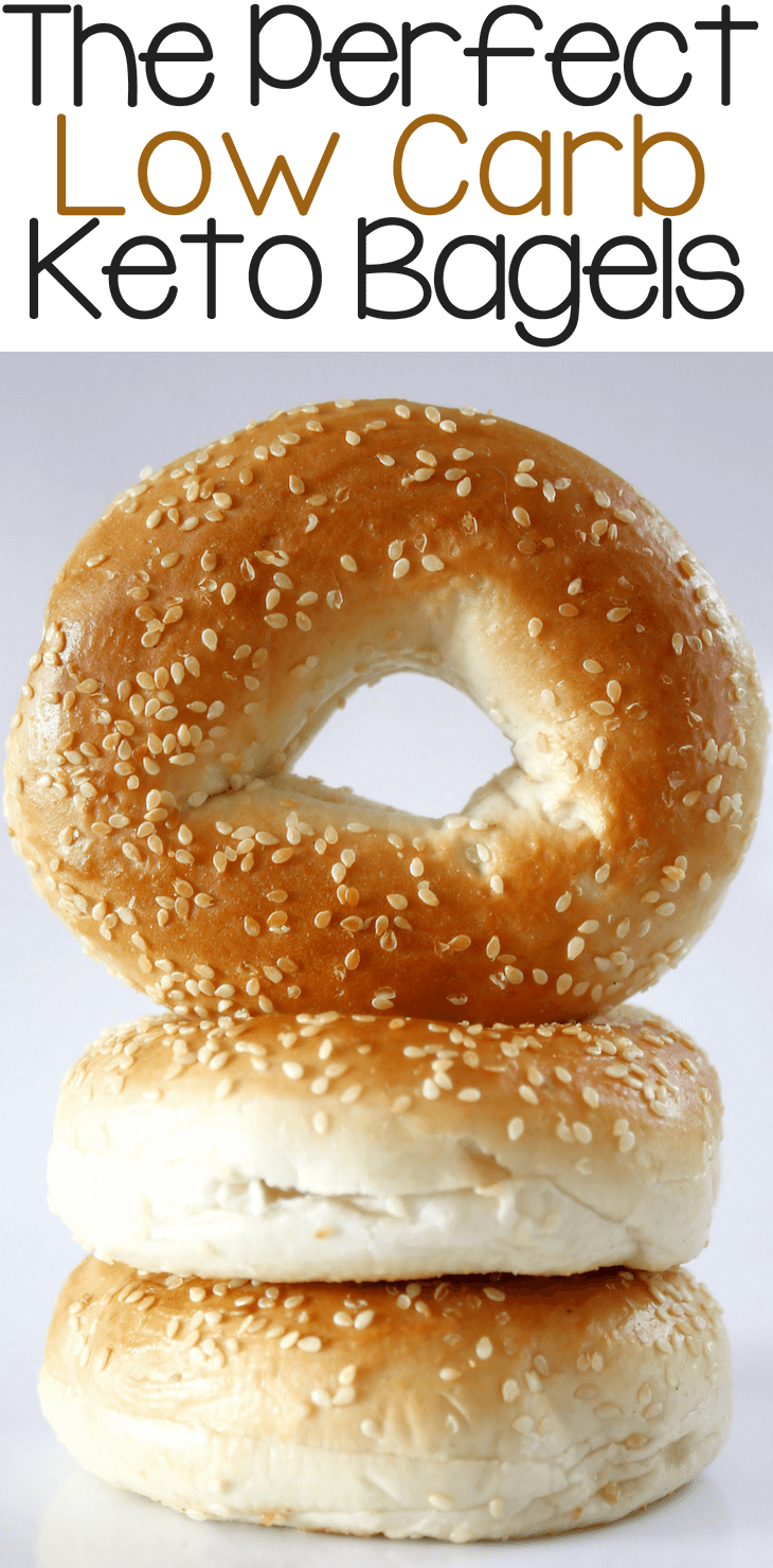 Best Low Carb Keto Everything Bagels Recipe These Breakfast - Bagel (730x1480), Png Download