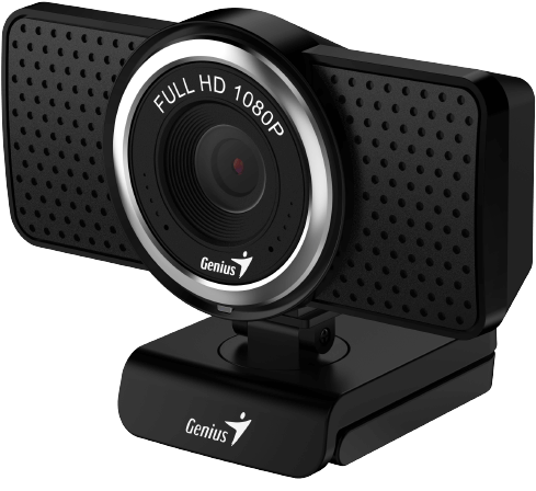 Genius Ecam 8000 Black (730x522), Png Download