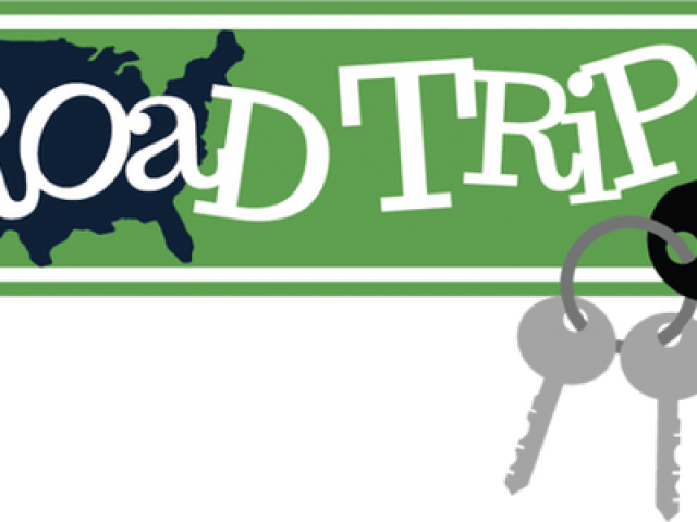 Highway Clipart Road Trip - Poster (640x480), Png Download