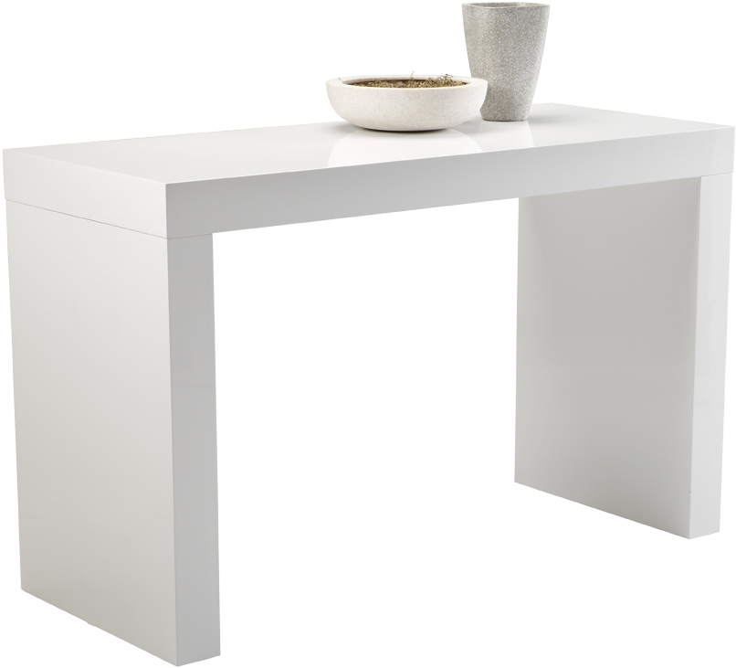 Counter Height Pub Table White (1000x800), Png Download