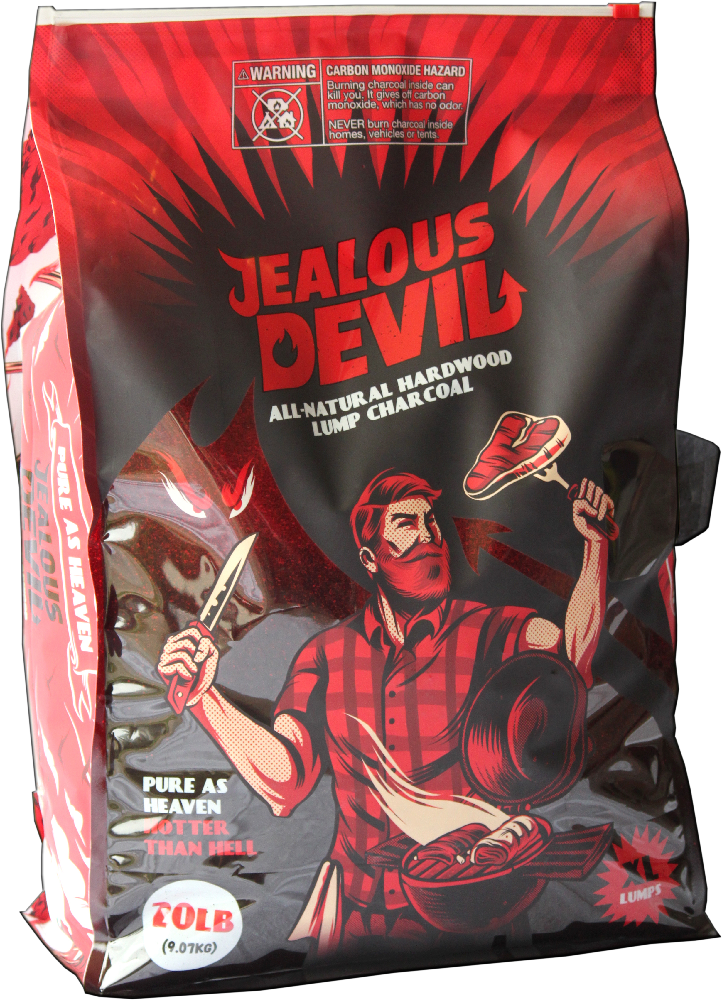 Order Now - Jealous Devil Charcoal 8 Lb (2946x3944), Png Download