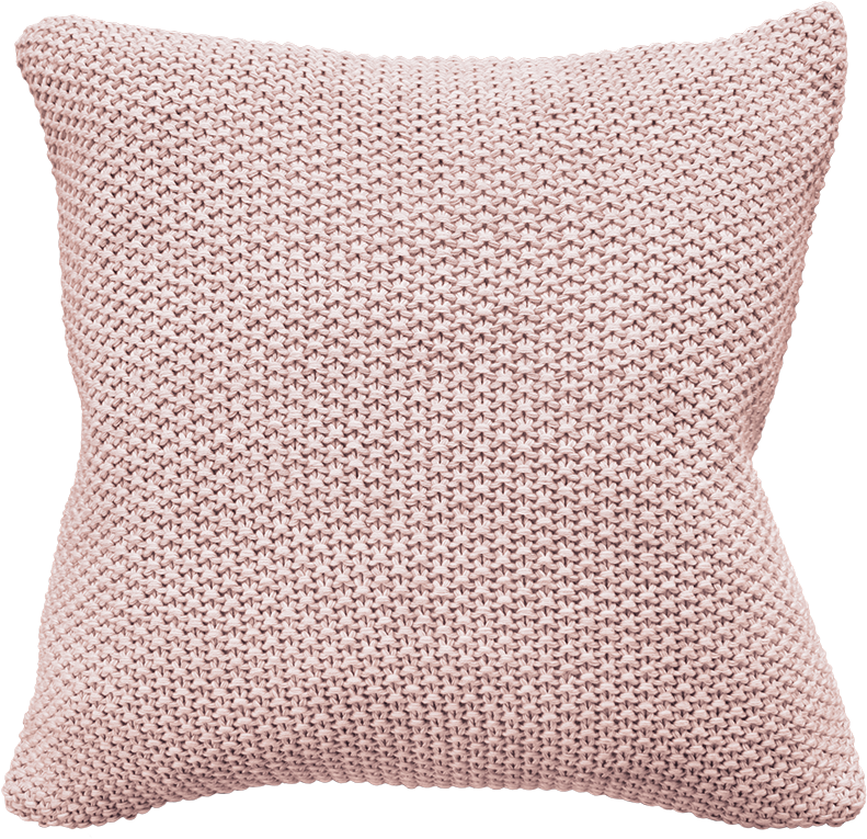 Milford Moss Knit Cushions - Cushion (800x800), Png Download