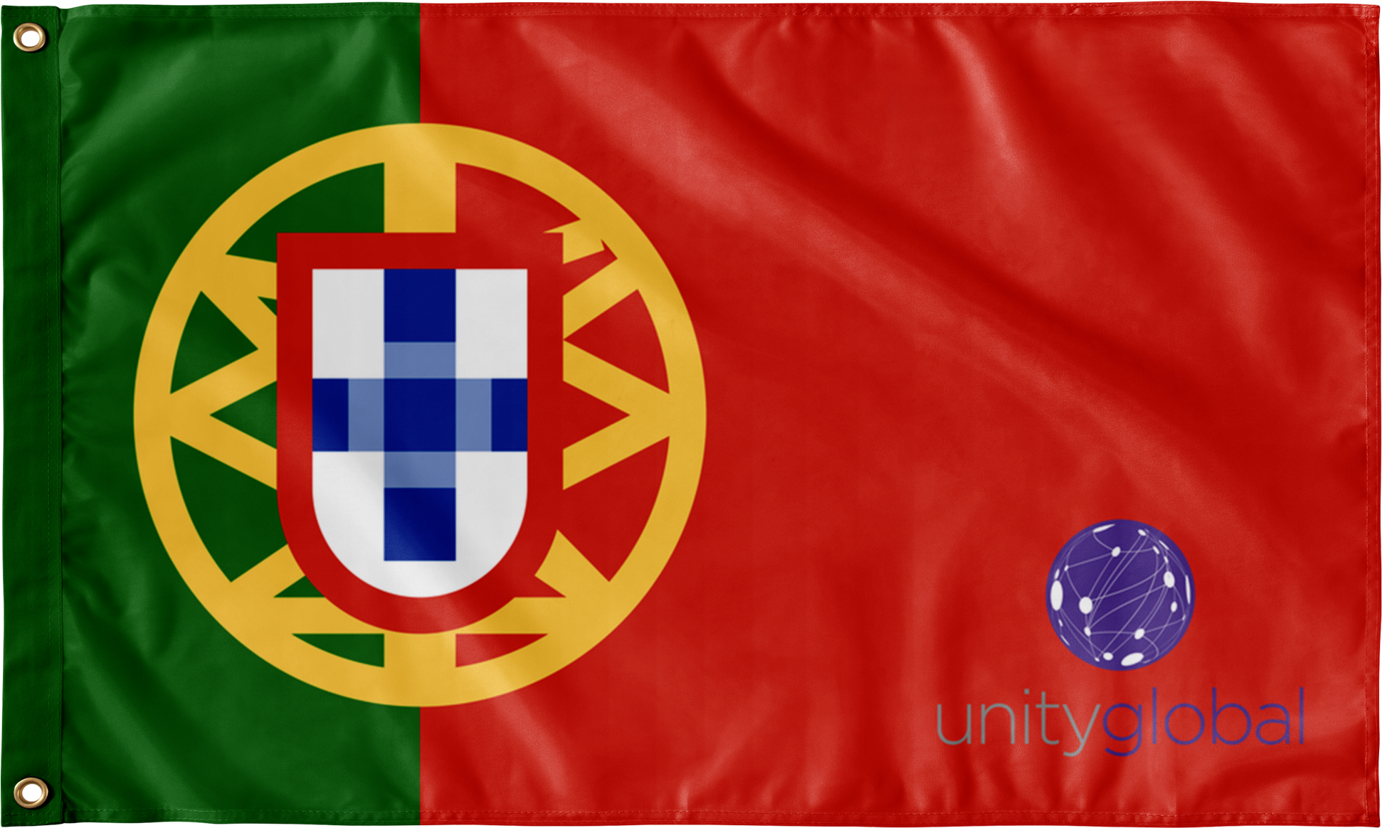 Ug Portugal Flag - Slogan Flag (2000x2000), Png Download