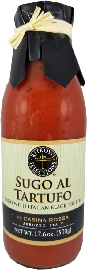Sugo Tartufi With Italian Black Truffles - Glass Bottle (900x900), Png Download