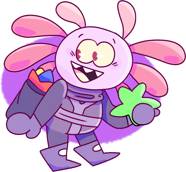 Did I Post This Here I Dunno, Heres My Alien Oc, He - Cartoon (757x699), Png Download