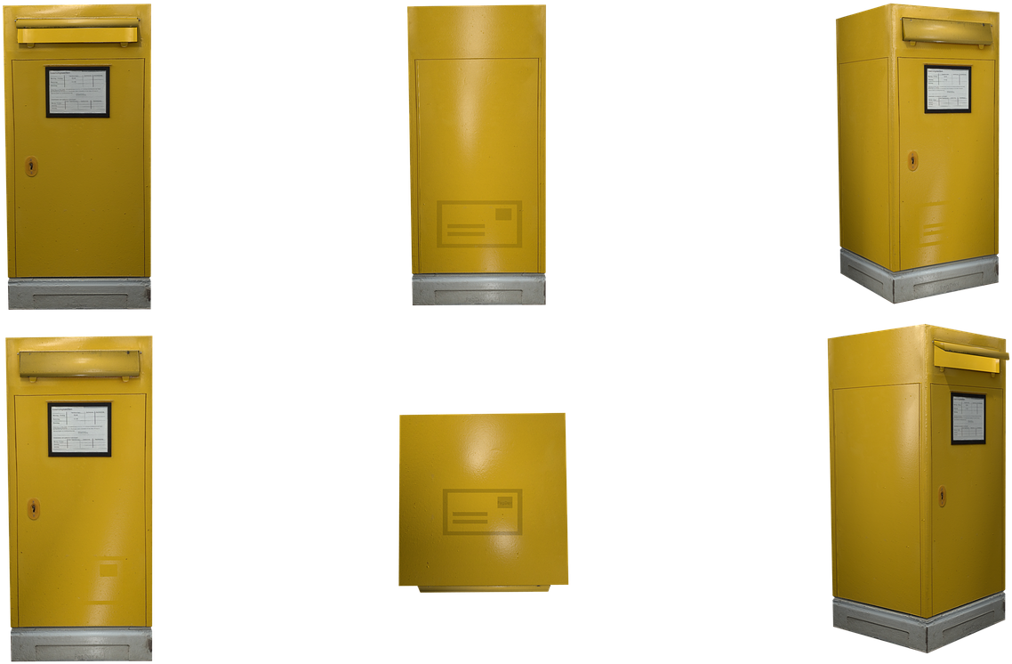 Mail Box Post Mail - Door (1280x768), Png Download