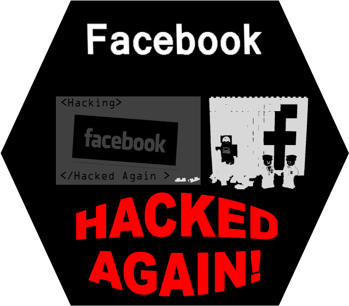 Facebook Hacked Once Again - Facebook (1012x816), Png Download